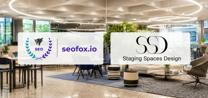 How seofox.io Helped Staging Spaces Design Increase Search Visibility, Website Traffic & Qualified Leads