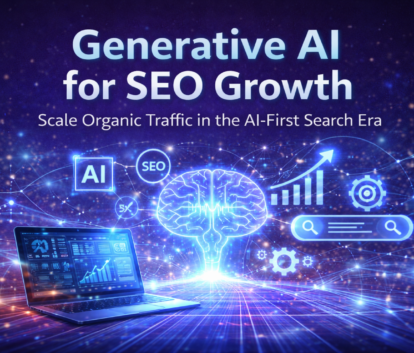 Generative AI for SEO growth using data-driven content, automation, and advanced search optimization strategies