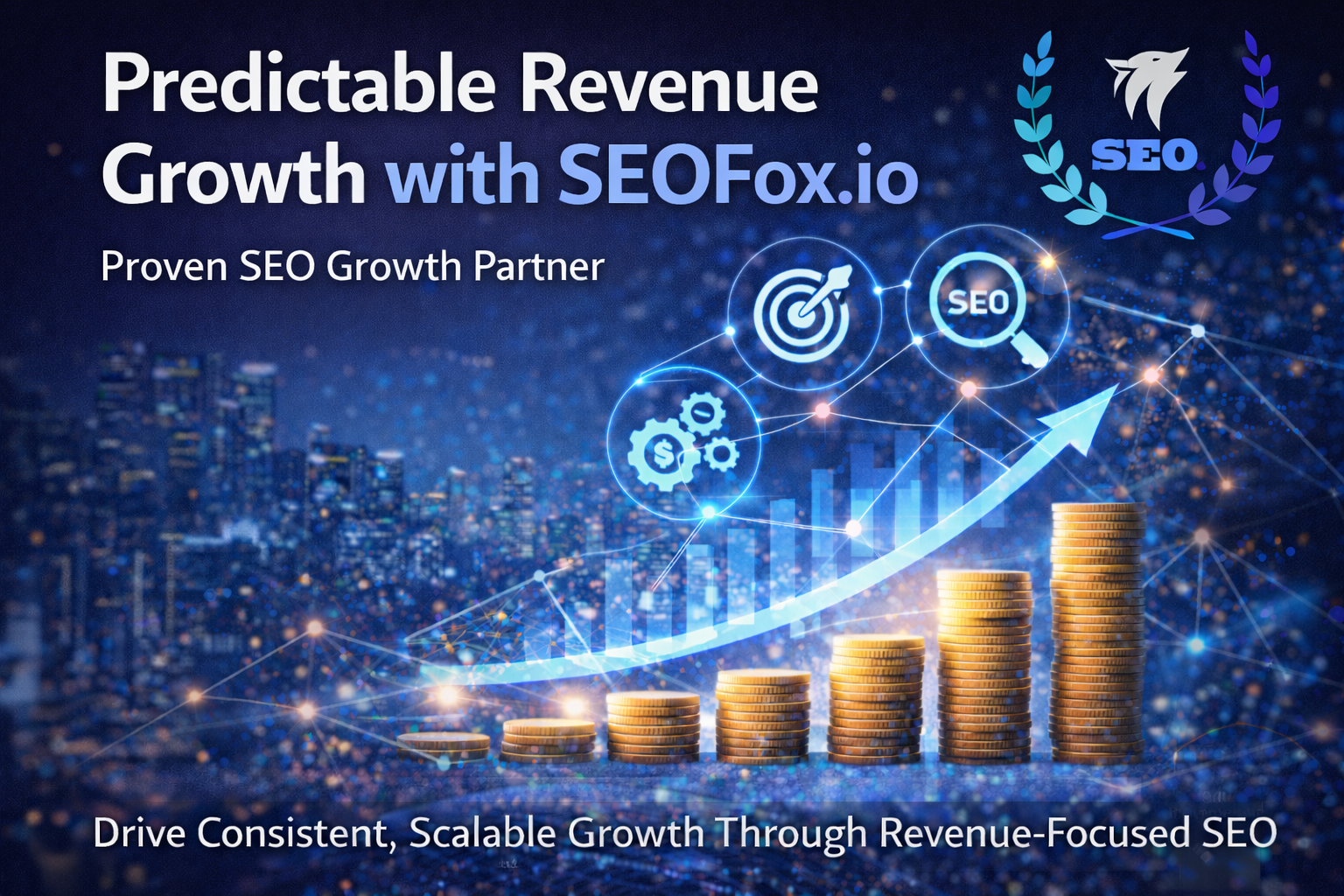 Predictable revenue growth with SEOFox.io through revenue-focused SEO strategies