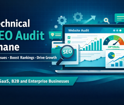 technical seo audit thane illustration showing website analysis, performance optimization, and search ranking improvement