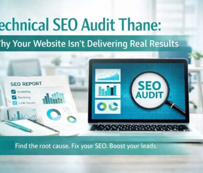 Technical SEO audit dashboard showing website performance analysis, SEO reports, and optimization insights to improve rankings and conversions