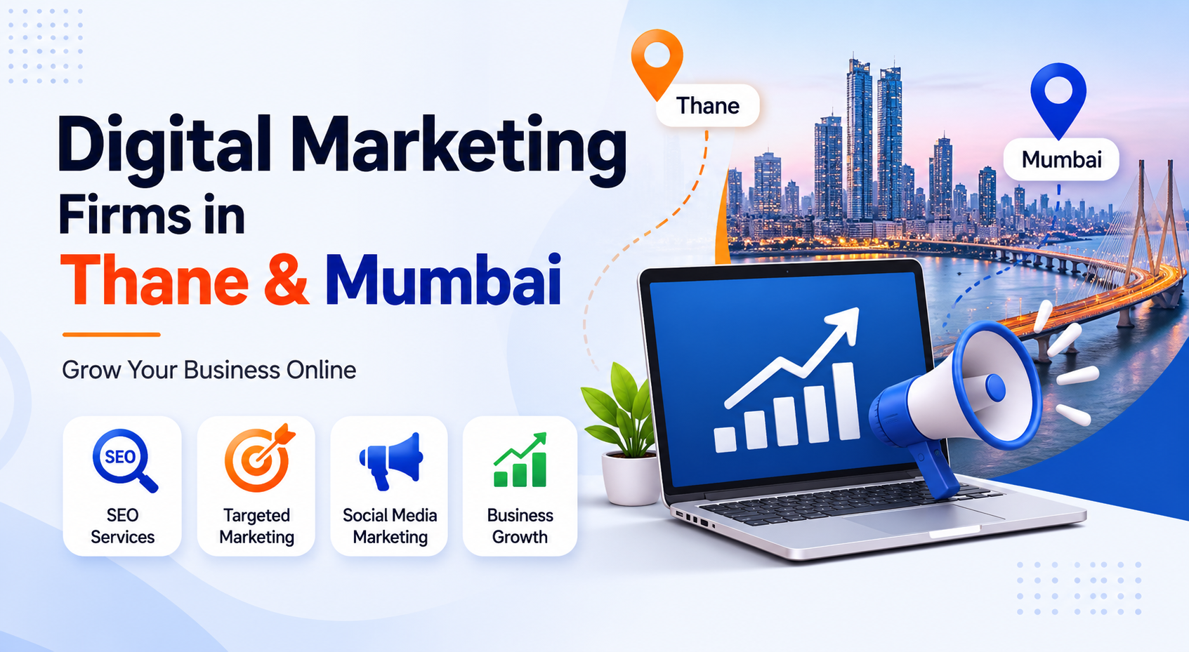 Professional digital marketing and SEO services for businesses in Mumbai and Thane