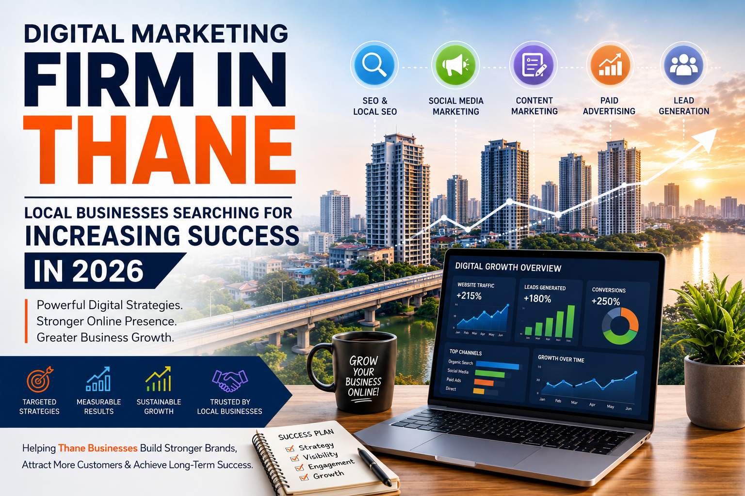 Digital marketing firm in Thane helping local businesses grow online