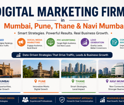 Top digital marketing firms helping businesses grow in Mumbai Pune Thane and Navi Mumbai