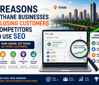 SEO Company in Thane helps businesses stop losing customers to competitors through better search visibility.