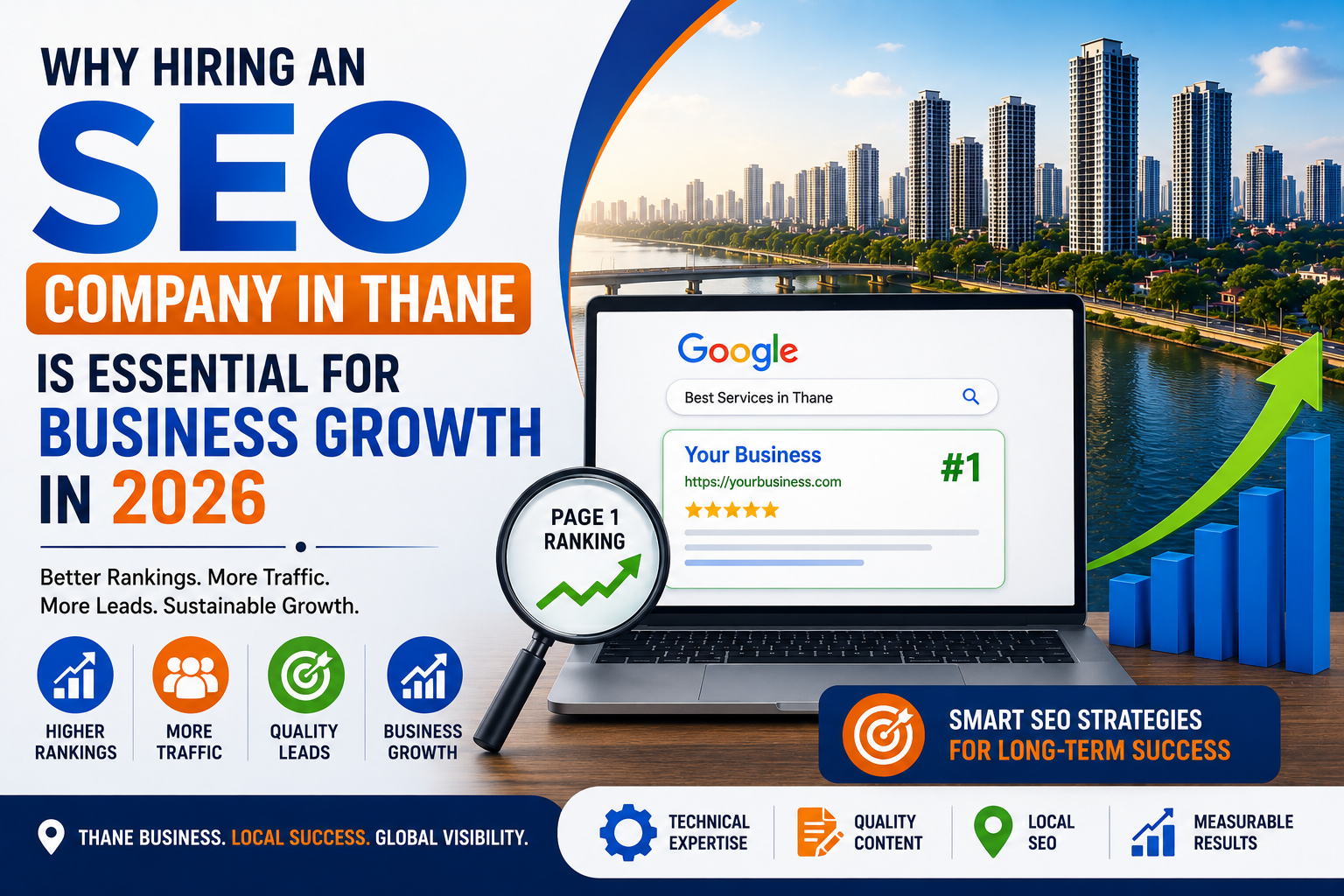 SEO Company in Thane helping businesses achieve higher rankings and sustainable growth in 2026