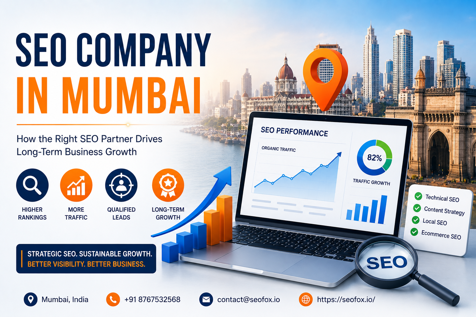 SEO Company in Mumbai – Long-Term Business Growth Through Strategic SEO Services and Digital Marketing.